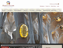 Tablet Screenshot of ancientfuturefaithnetwork.org